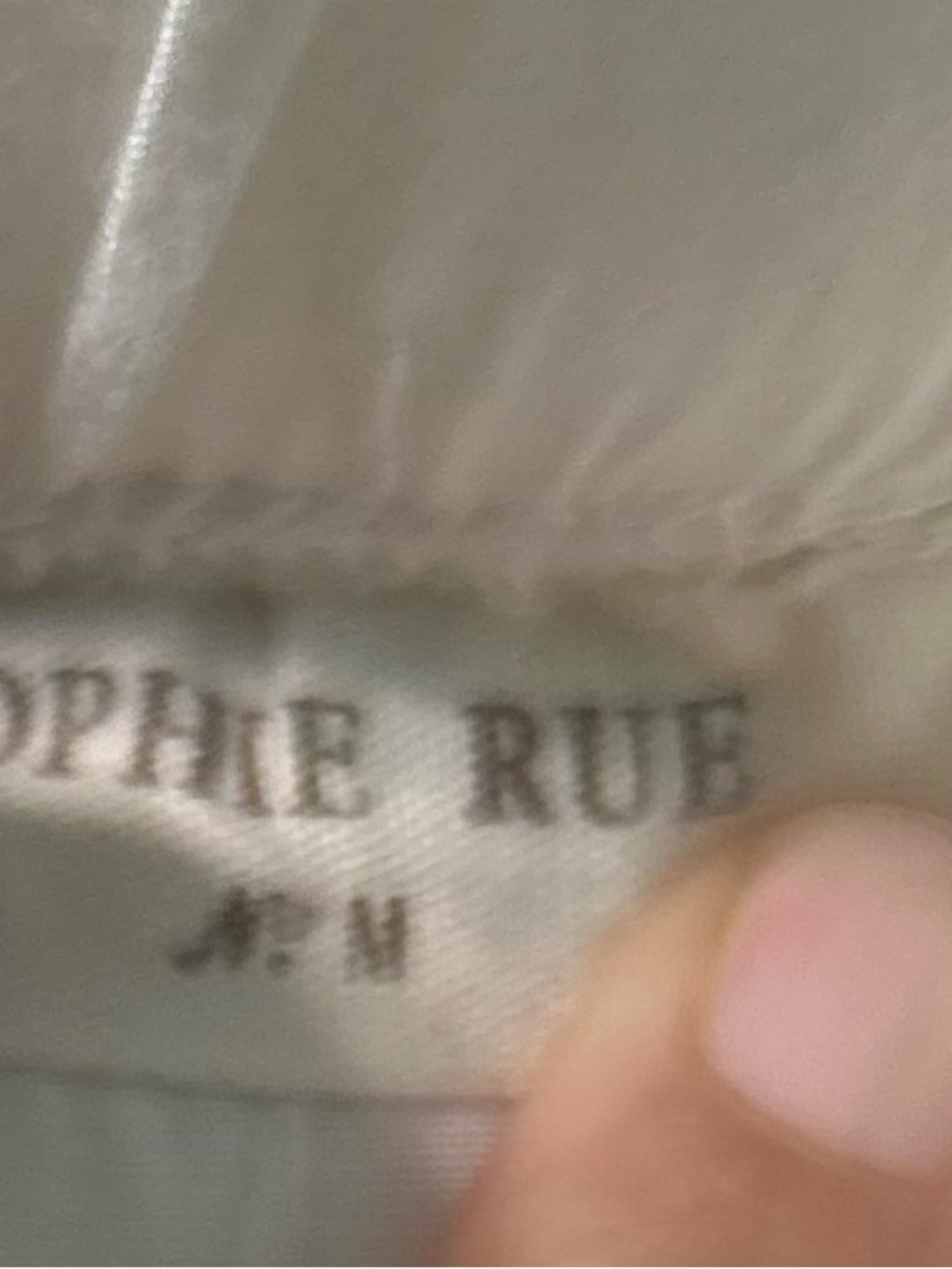 Sophie Rue Cream Lightweight Shorts - Picture 4 of 5